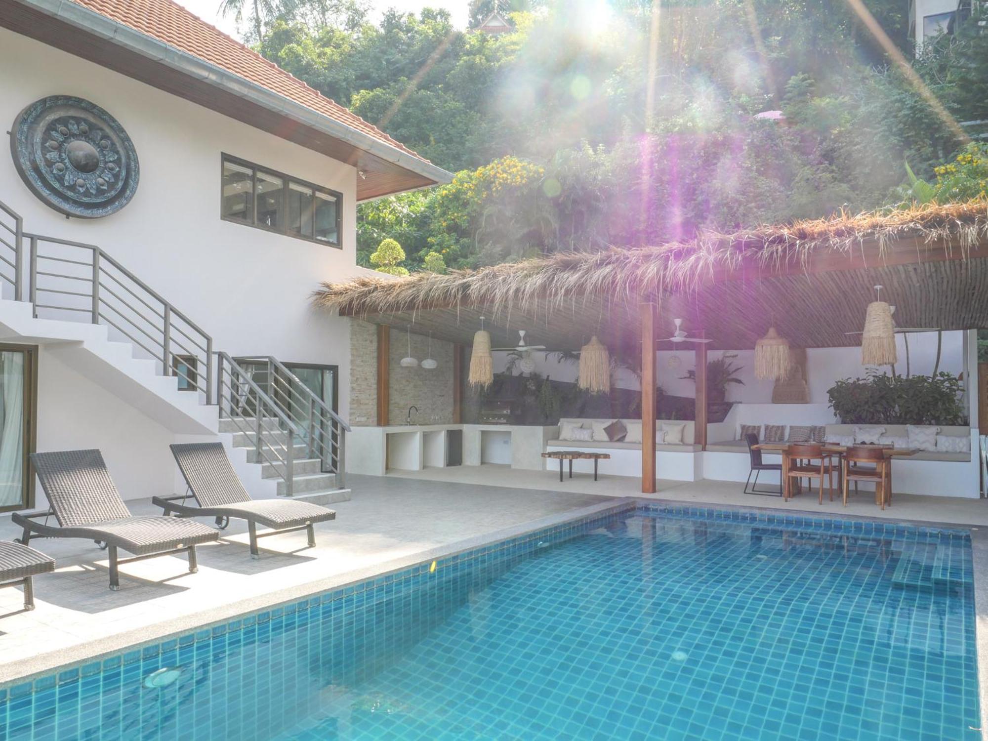 Villa Macha 2 Bedroom Private Pool&Seaview Chaweng  Bagian luar foto