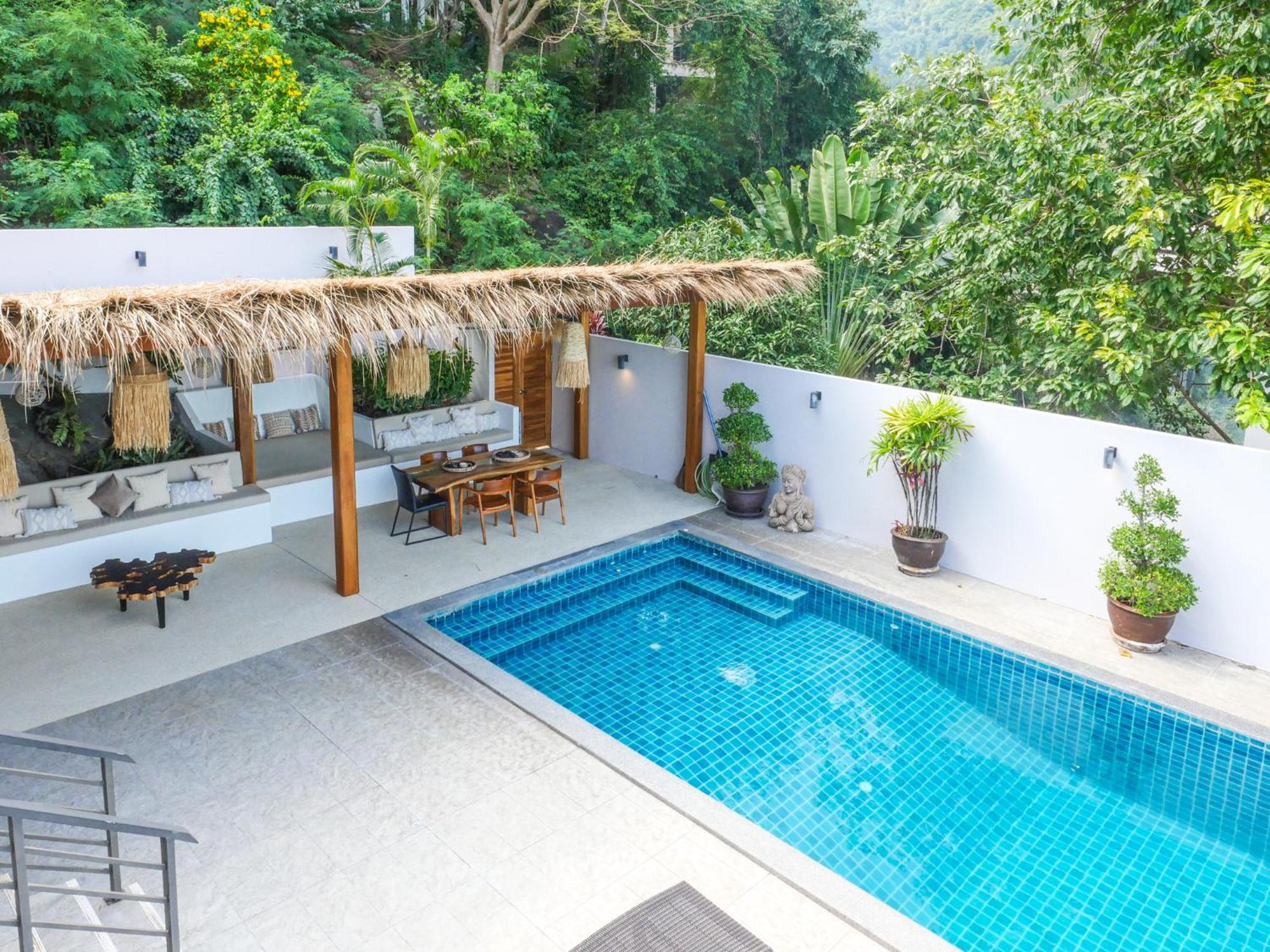 Villa Macha 2 Bedroom Private Pool&Seaview Chaweng  Bagian luar foto